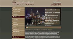 Desktop Screenshot of nwosulawfirm.com